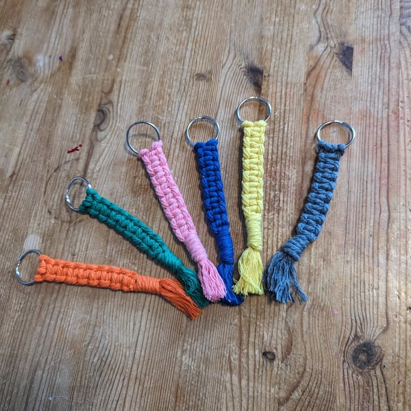 Macrame keyring