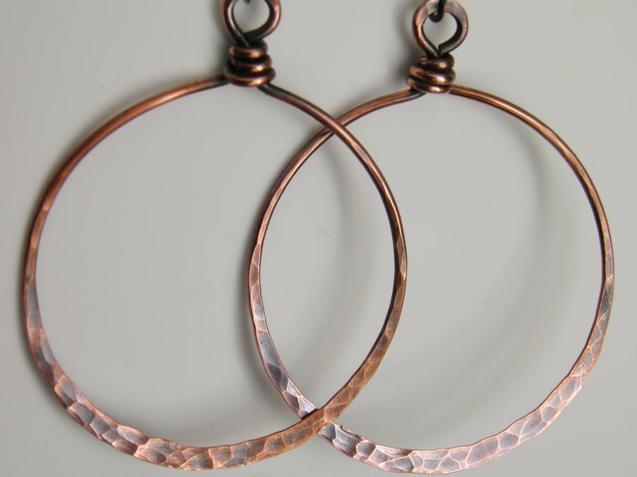 Copper Earrings 
