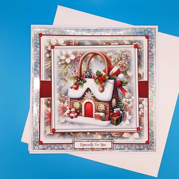 Christmas Card, Large, 3d, Wife, Sister, Daughter, Granddaughter