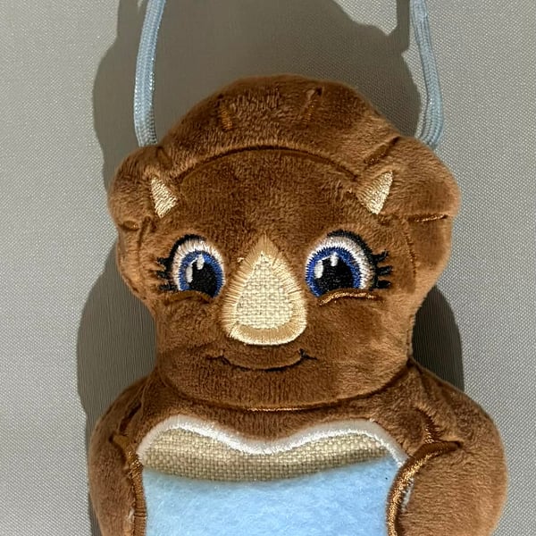  Tooth fairy buddy, Embroidered Dino