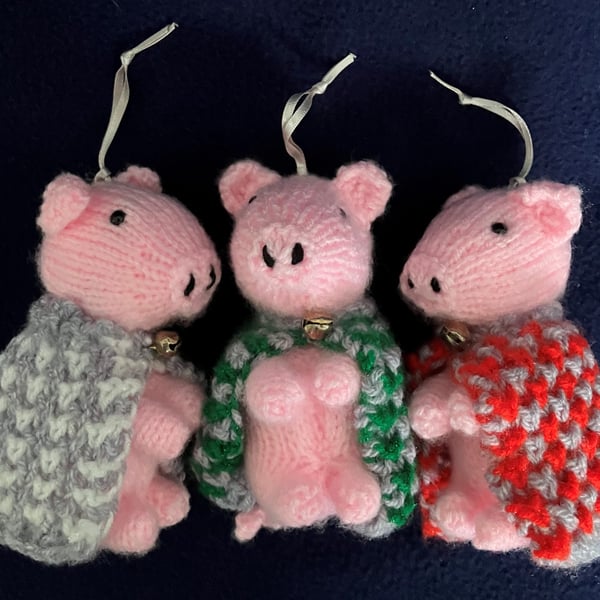 Festive Christmas Pink Pigs in blankets - NO LONGER AVAILABLE 