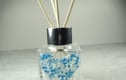 Reed diffusers - with fused glass decorations