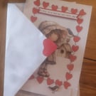 Love Hearts and bird 