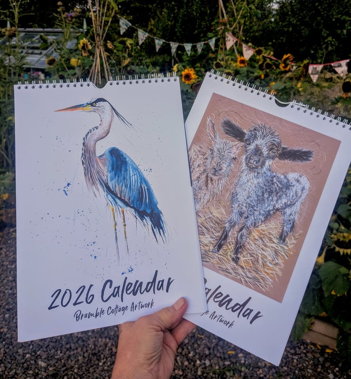 2026 Calendar- Bramble Cottage Artwork 