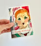 Fashion Birthday Card - Fashion Illustration - Fashion Lover - Vintage Style - Image 2