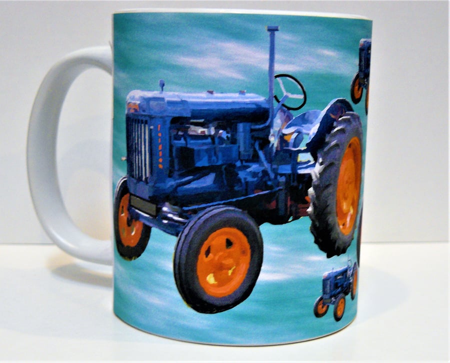 tractor fordson E27 major ceramic mug classic E27 tractor