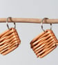 Woven Willow Keyring Handmade in Edinburgh Sustainable Decoration - Image 4