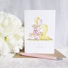 2nd Birthday Card - Ballerina Mouse