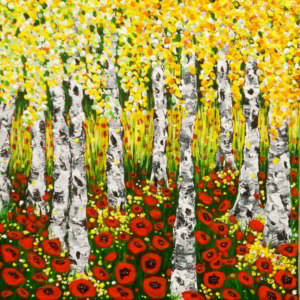 Birchwood Poppies