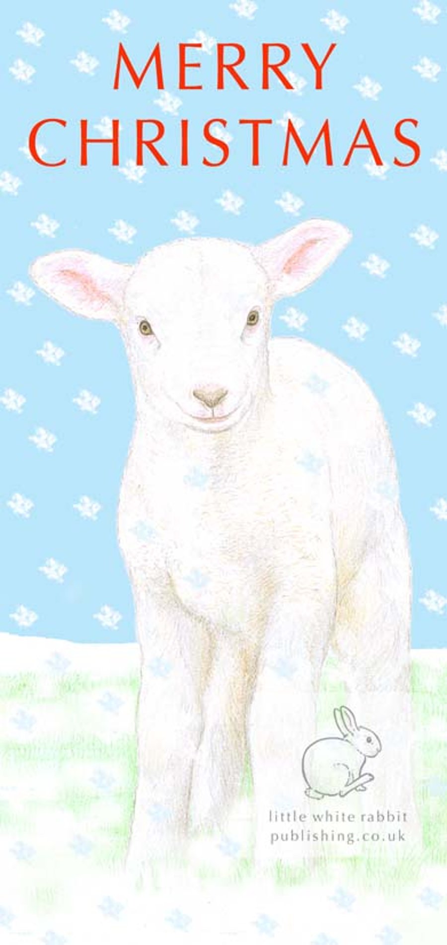 Lamb Christmas Card