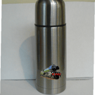 train flying scotsman design ,stainless steel, flask, steam engine,british rail