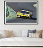 Chevrolet Corvette C8.R 24 Hours of Le Mans 2022 Photograph Print - Image 3