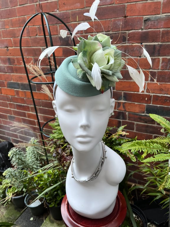 Beautiful Handmade hat, Hat for the Races, Hats for Ascot, Special Occasion Hats