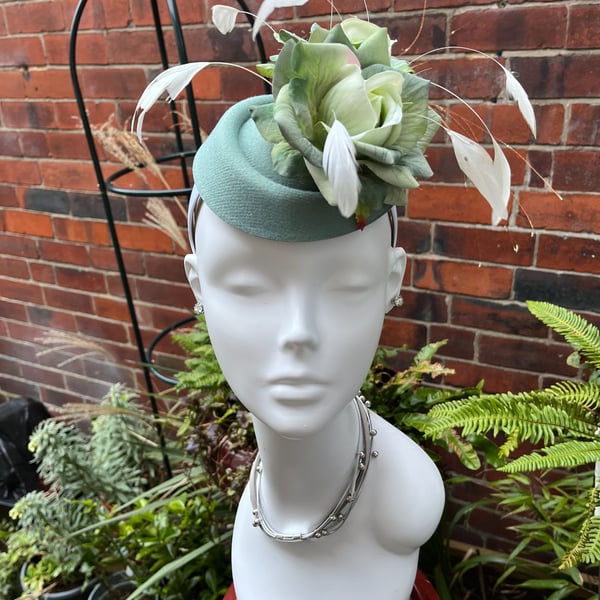 Beautiful Handmade hat, Hat for the Races, Hats for Ascot, Special Occasion Hats