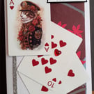 Admiral Cat Playing Cards Card