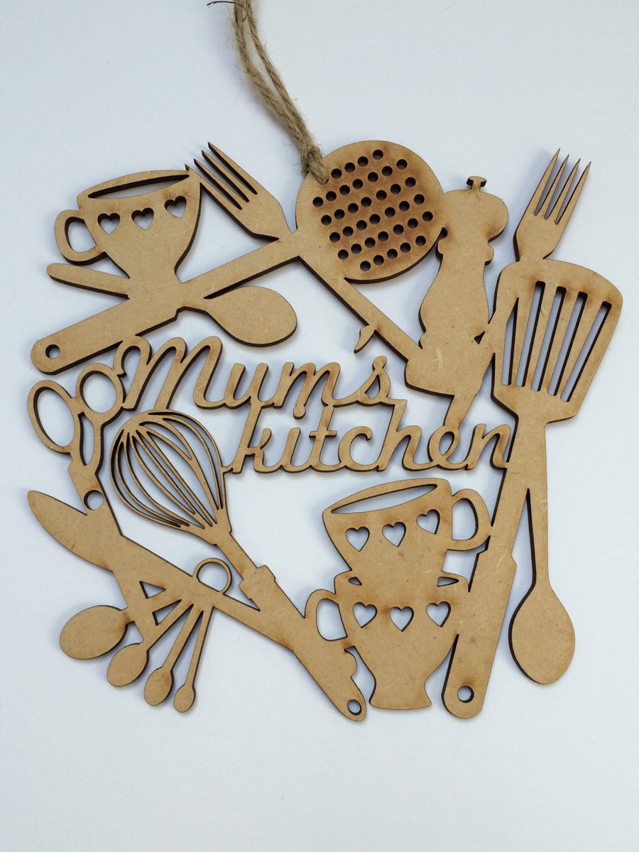 'Mum's kitchen' decoration