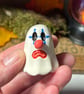 Small Ceramic clown ghost Boozo! - Image 5