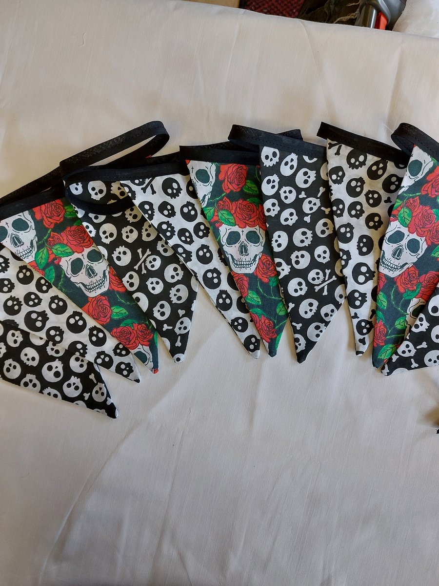 Gothic bunting design 3