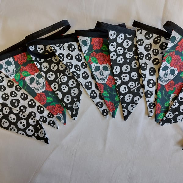 Gothic bunting design 3