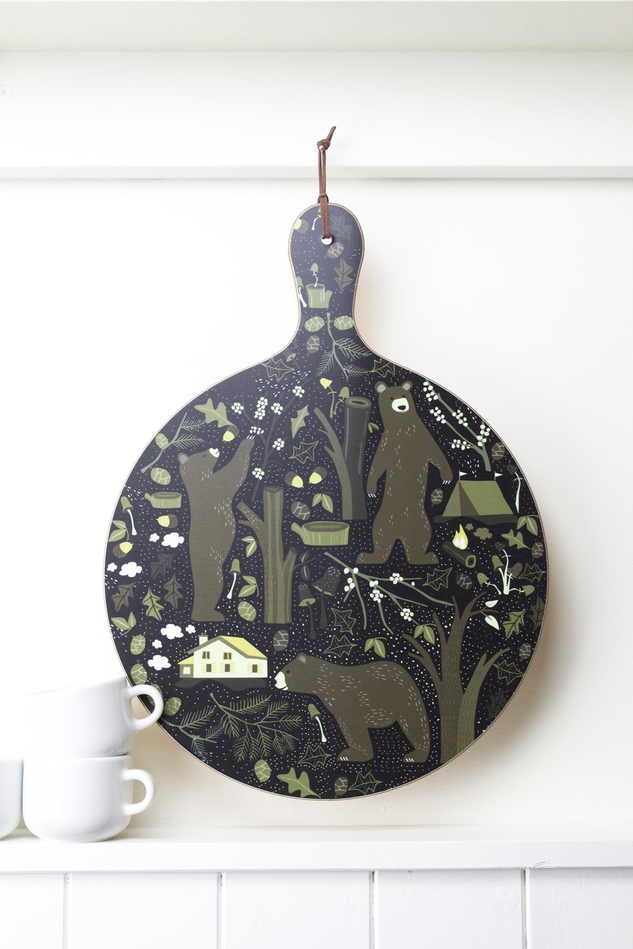 Woodland Bears Picnic Chopping Board