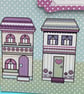 Cute street of houses new home card - Image 2