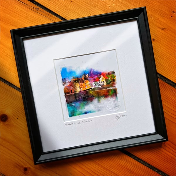 Skinfast Haven, Cellardyke. Size 1, framed.