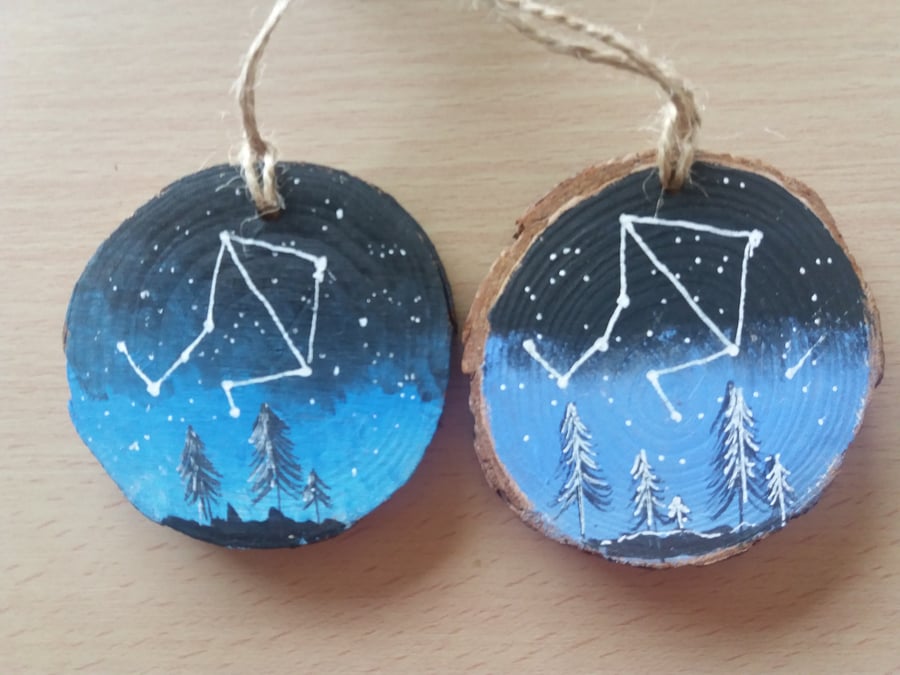 Libra Constellation Christmas Tree Decoration