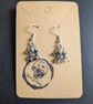 Handcrafted Spider Dangle Earrings - 2x1.5cm - Image 1