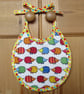First Size Hedgehog Babies Bib - Image 3