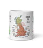 Ancient Britain Maps Mug - Iron Age, Roman & Dark Ages History - Image 2