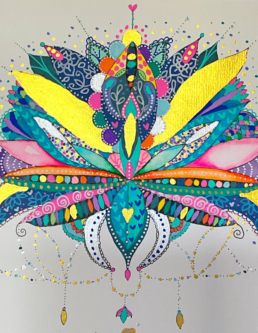 Lotus Flower Illustration