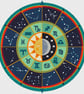 010N - Zodiac Series - Horoscope - Celestial Sun & Moon - Cross Stitch Pattern - Image 3