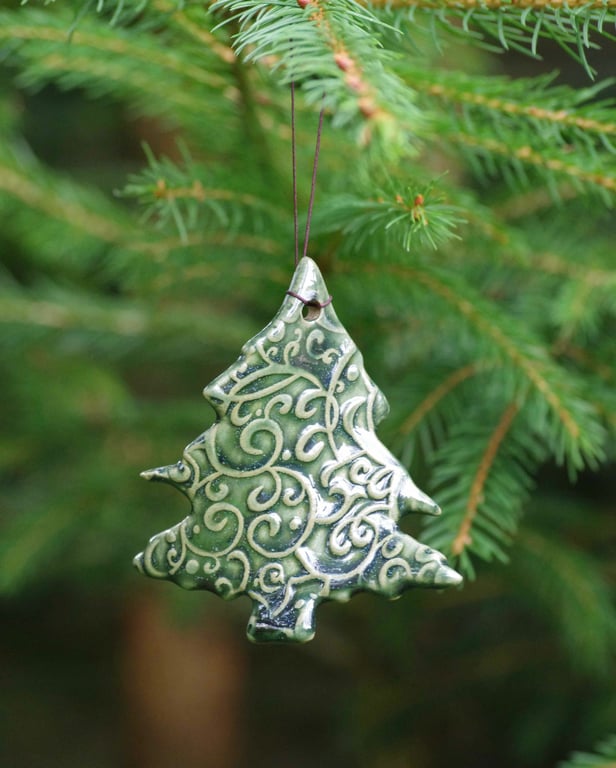 Large Christmas Green Tree - Decorations