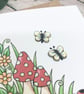 Toadstool Garden Card - Blank Card - Birthday Card - Any Occasion - Image 5