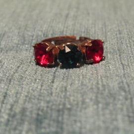 Adjustable Swarovski Ring