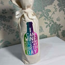 Birthday Wine Bottle Gift Bag 