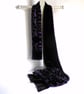 LIMITED EDITION SILK VISCOSE DEVORE VELVET SCARF - Image 2