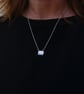 Recycled Sterling Silver Elephant Necklace – Delicate Handmade Animal Jewellery - Image 4