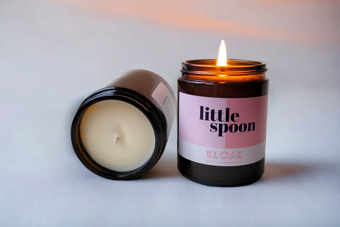 Little Spoon Candle: Handmade Soy Wax Gift Set for Girlfriend