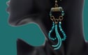 VINTAGE GLITZ EARRINGS 