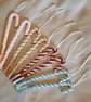 Xmas Macrame Candy Sticks  - Image 1