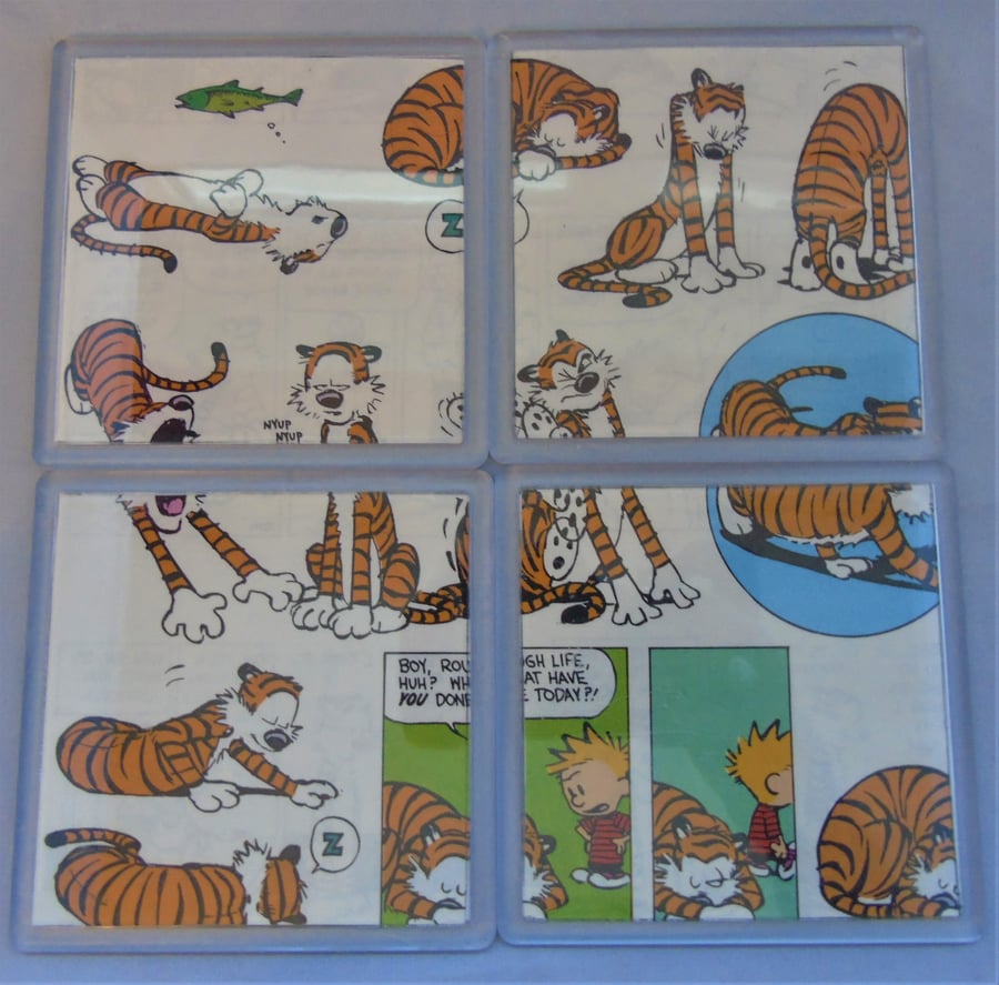 Seconds Sunday - Calvin and Hobbes Coasters