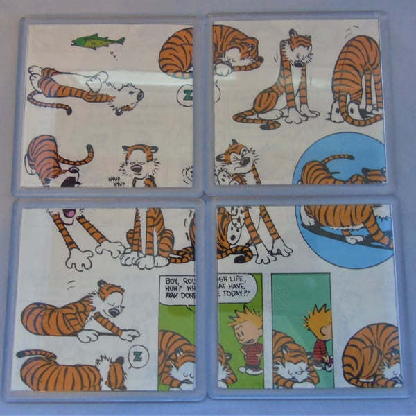 Seconds Sunday - Calvin and Hobbes Coasters