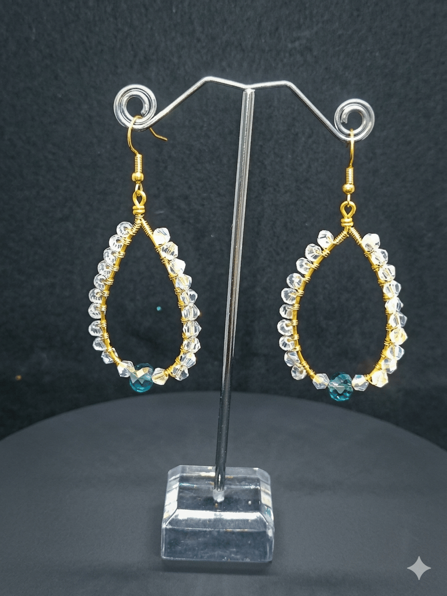 Crystal Wrapped Earrings