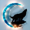 Wolf moon wall hanging light 4.6inch x 4.6inch 50% off 