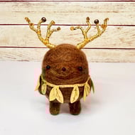 Mole Earth Spirit Apprentice in Gold