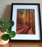 'Sunset Shadows' screen print - Super Seconds Festival - Image 2