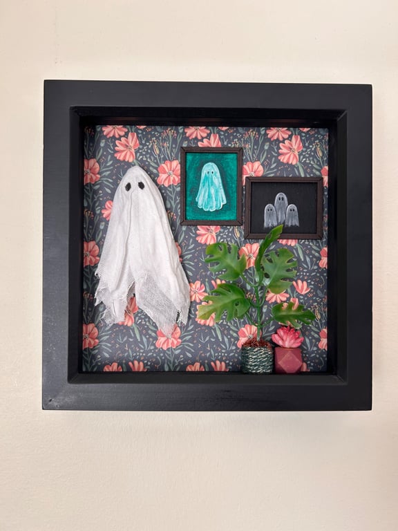 'Meet the family' Shadow Box Wall art