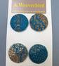 Blue Cotton Buttons - Image 1