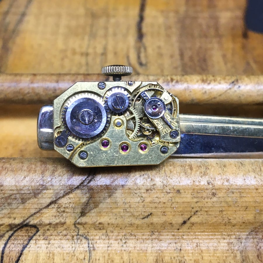 Steampunk tie pin